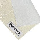 White Beige 100% Polyester Roller Blind Fabrics For Windows 355g