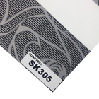 Indoor Shade Window Manual Zebra Blinds Shade Dual Roller Blinds