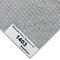 Tessuto Eco 50x40 della protezione solare del poliestere di Grey White Blackout Roller Blind