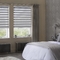 100 Crema solare per semi-oscuranza Tissu zebra persiane per finestre Sfumature Tissu oscuranza