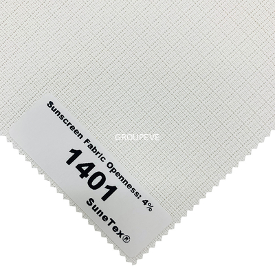 Tessuto anti 96% UV della protezione solare del poliestere del jacquard di apertura 4%