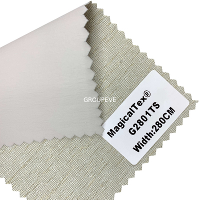 comprare Tessuto standard dipinto 100% dello schermo girevole di larghezza 280cm di blackout di protezione di Sun del poliestere fabbricazione online