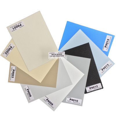 Anti-UV impermeabile nero e protezione solare Roller shade blinds tessuto