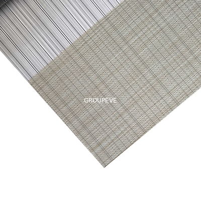 Tela trasparente Roller blinds solari per ufficio finestre ombre solari per finestre tessuto automatico