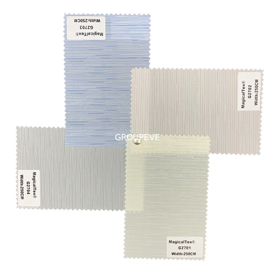 Otturatori 100% di luce solare del jacquard del tessuto 45m degli schermi girevoli del poliestere Oeko-Tex
