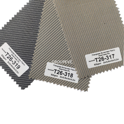 comprare Tessuto dell'ombra della protezione solare del PVC della vetroresina 58% di 42% per gli schermi girevoli 48x46» fabbricazione online