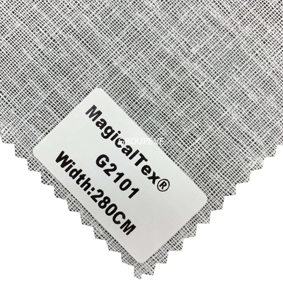 comprare Tela per persiane a motore a semiblackout Groupeve per sfumature da fuori con 7-8 colori fabbricazione online