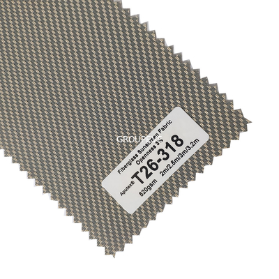 comprare Tessuto antibatterico NFPA 701 della protezione solare della vetroresina di Sunetex 0.55mm fabbricazione online