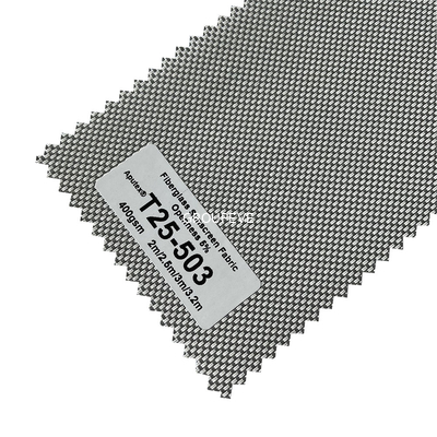 comprare tessitura di saia del tessuto della protezione solare della vetroresina di 0.75mm Polyeste 2x2 fabbricazione online