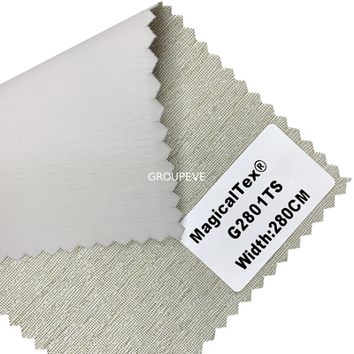 comprare Tonalità del poliestere del tessuto di Grey Waterproof Blackout Roller Blinds per del rotolo il blocchetto della tenda su fuori fabbricazione online