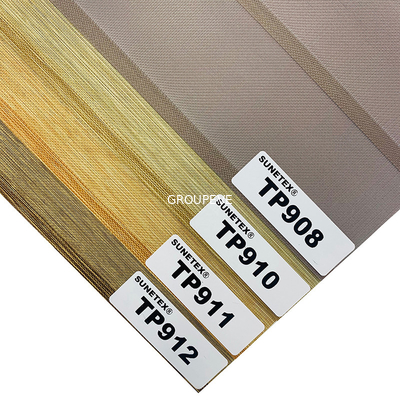 comprare La zebra di blackout di blackout acceca i tessuti tripli degli schermi girevoli di strato della finestra di Shangri-La del tessuto fabbricazione online
