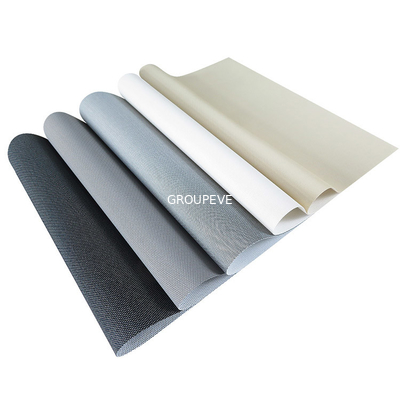 comprare Tessuto cieco all'aperto della prova del poliestere degli schermi girevoli del tessuto della protezione solare UV del PVC per il giardino fabbricazione online
