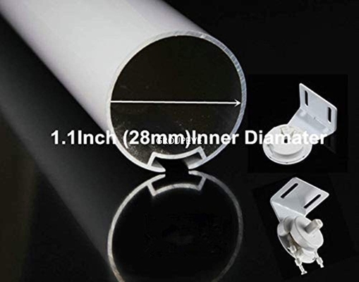 comprare Tubo in alluminio da 38 mm per chiusure a rotelle parti per la decorazione domestica fabbricazione online