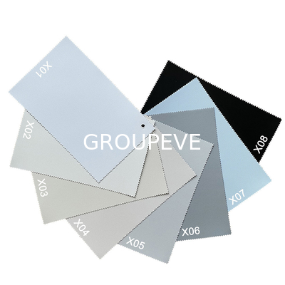 3m larghezza 530GSM Fibra di vetro Blackout Roller Blind tessuto per il controllo della luce