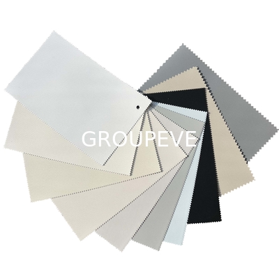 comprare Tessuto Gray And Beige bianco degli schermi girevoli di blackout della fibra di vetro delle coperture di finestra fabbricazione online
