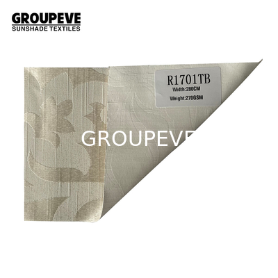 Decorazione 100% di Roman Shades Fabrics For Home del tessuto dei ciechi di finestra di blackout del poliestere