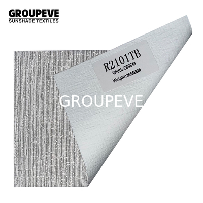 Decorazione 100% di Roman Shades Fabric For Window di blackout del poliestere
