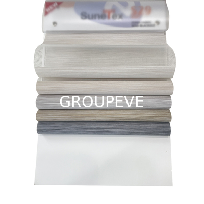 comprare Nuovo tessuto della zebra degli schermi girevoli di blackout dei semi di stile per la decorazione domestica fabbricazione online