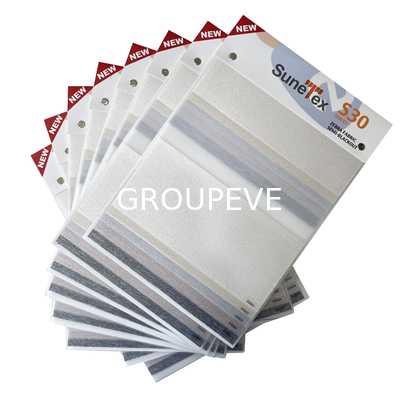 comprare Zebra cieca della tenda della finestra la doppia acceca il poliestere 100% del tessuto fabbricazione online