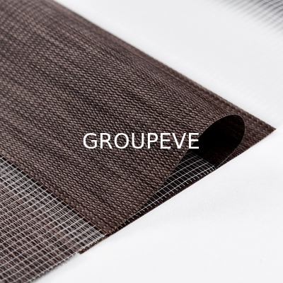 comprare 100% poliestere semiprezzatura Oem Fabbrica Giorno e Notte Zebra Roller Blinds Tissu di tenda fabbricazione online