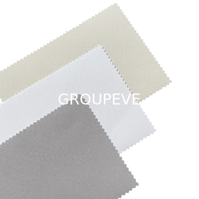 comprare 100% poliestere rivestito di bianco nero chiusure a rotolo Tessili ignifughi per finestre fabbricazione online