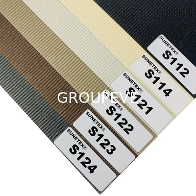 comprare Tela da ufficio Poliester Roller Blinds Curtain Zebra Tessuto Elettrico Ombre Estive fabbricazione online
