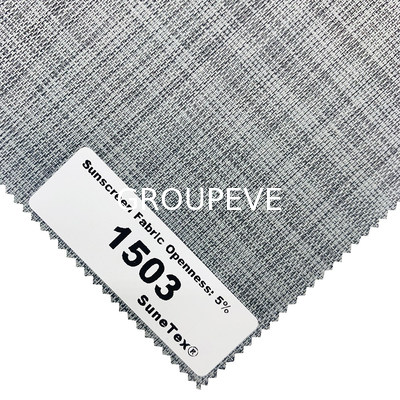 comprare Jacquard a prova di fuoco 5% di apertura Roller Blind Crema solare Tessuto per la decorazione domestica fabbricazione online