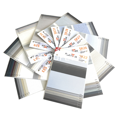 comprare La zebra 100% del poliestere acceca il rotolo 50 M/Roll del tessuto per rotolo sulla tenda fabbricazione online