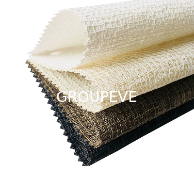 Poliestere PVC Protezione solare Jacquard Giubbotti a rulli orizzontali Tessuto per tende