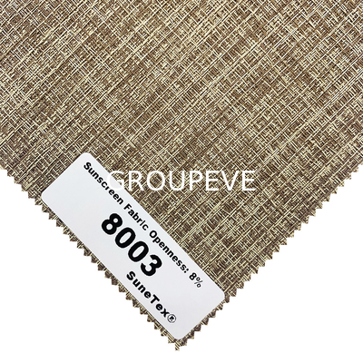 Soluzione di poliestere Jacquard Tessuto in PVC impermeabile per filtri solari