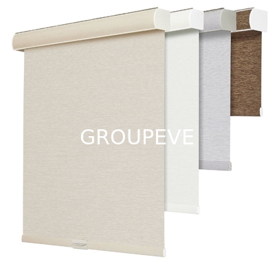 Poliestere e PVC vetro interno Jacquard orizzontale poliestere tessuti a rulli protezione solare