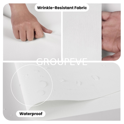 comprare 5% Openness Fiberglass Sunscreen Fabric 3.2m Wide 495gsm fabbricazione online