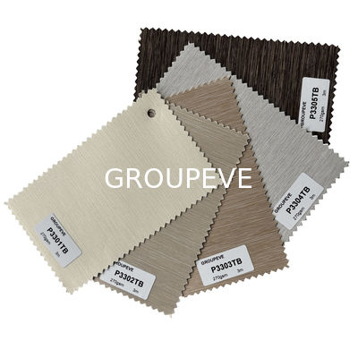 Vendita a caldo 100% poliestere 3M larghezza bianca rivestito nero blinds a rulli tessuti per il trattamento domestico