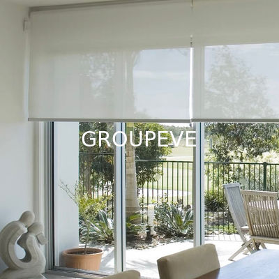 comprare Tessuto oscurante in fibra di vetro 3% di apertura 520gsm per tende a rullo fabbricazione online