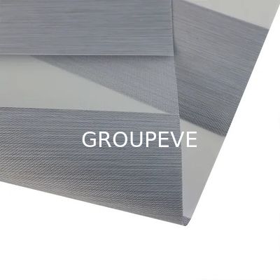 comprare 425GSM Zebra Blinds Fabric with 1 Roll MOQ and Customizable Color for French Windows fabbricazione online