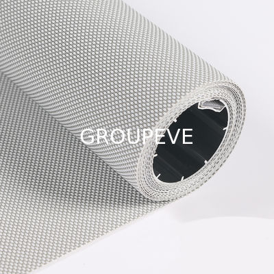 comprare Transparent 430GSM PVC Sunscreen Fabric Roller Blinds with 2/2.5/3m Width for Outdoor Shade fabbricazione online