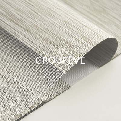 comprare 100% Polyester Zebra Blinds Fabric with 3m Width and 165GSM for Customizable Color Window Coverings fabbricazione online