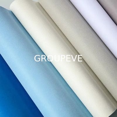 comprare 340GSM Blackout Roller Shade Fabric for French Window with Upper Open Mechanism fabbricazione online