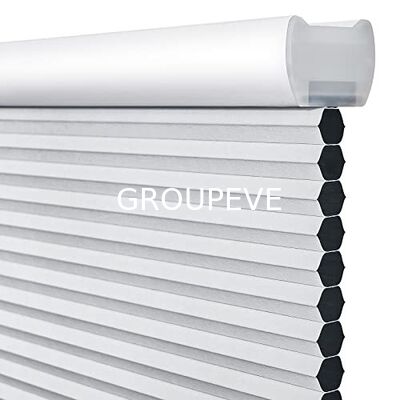 Isolamento termico a filtrazione diretta della luce di fabbrica 100% abbagliamento Honeycomb Blind Cordless Cellular Shade