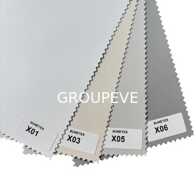 comprare Tessuto per tende a rullo e parasole in PVC a 3 strati e fibra di vetro al 100% con protezione solare UPF 50+ e impermeabile fabbricazione online