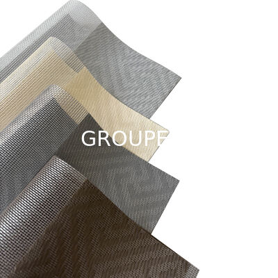 Tessuto per tende a rullo zebrato di design per tende da finestra