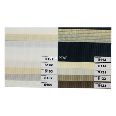 Un buon prezzo. La zebra popolare 100% di blackout del tessuto di 8 del grado ciechi di stabilità del colore acceca il tessuto in linea