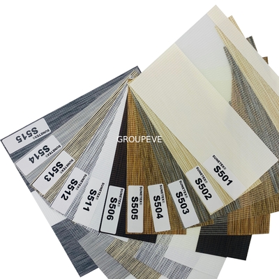Un buon prezzo. 3m di legno colore giorno e notte zebra blinds tessuto per zebra blinds motorizzati in linea
