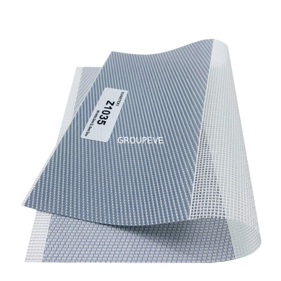 Un buon prezzo. L'otturatore di apertura 5% protegge Grey Zebra Roller Blinds Fabric ASTM G21 in linea
