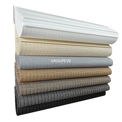 Un buon prezzo. Gli schermi girevoli su ordinazione della finestra di Grey Heat Resistant Roll Down protegge il tessuto della zebra in linea