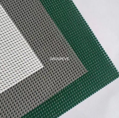 Un buon prezzo. Il PVC giallo nero bianco 100m/R ha ricoperto il poliestere Mesh Fabric Antistatic in linea