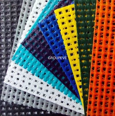 Un buon prezzo. il PVC di plastica di 195gsm 230gsm 250gsm ha ricoperto Mesh Fabric 250D/21*19 in linea