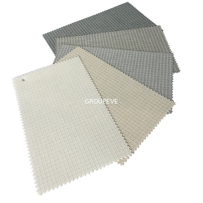 Un buon prezzo. Grado 8 all'ingrosso 29% poliestere 71% PVC filtro solare persiane a rulli Tissu nero tenda in linea