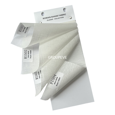 Un buon prezzo. Rullo nero 100% della tenda della cima del poliestere fuori Roman Blind Fabric Window Decoration in linea