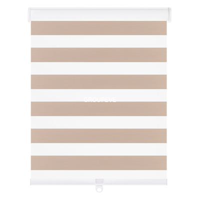 Un buon prezzo. Telaio orizzontale 100% di poliestere Jacquard Blackout Zebra blinds Telaio tende per ombre a rulli in linea